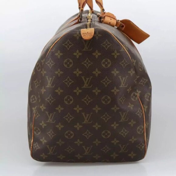 LOUIS VUITTON Monogram Keepall 60 Boston Bag M41422 LV Authentic - Picture 13 of 16